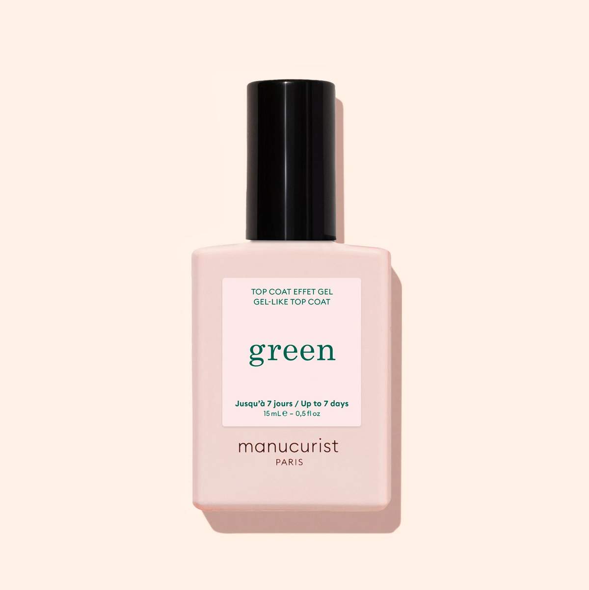 Green Nail Polish (Sunshine Top Coat)