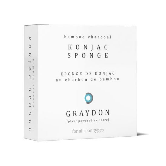 Konjac Sponge With Bamboo Charcoal