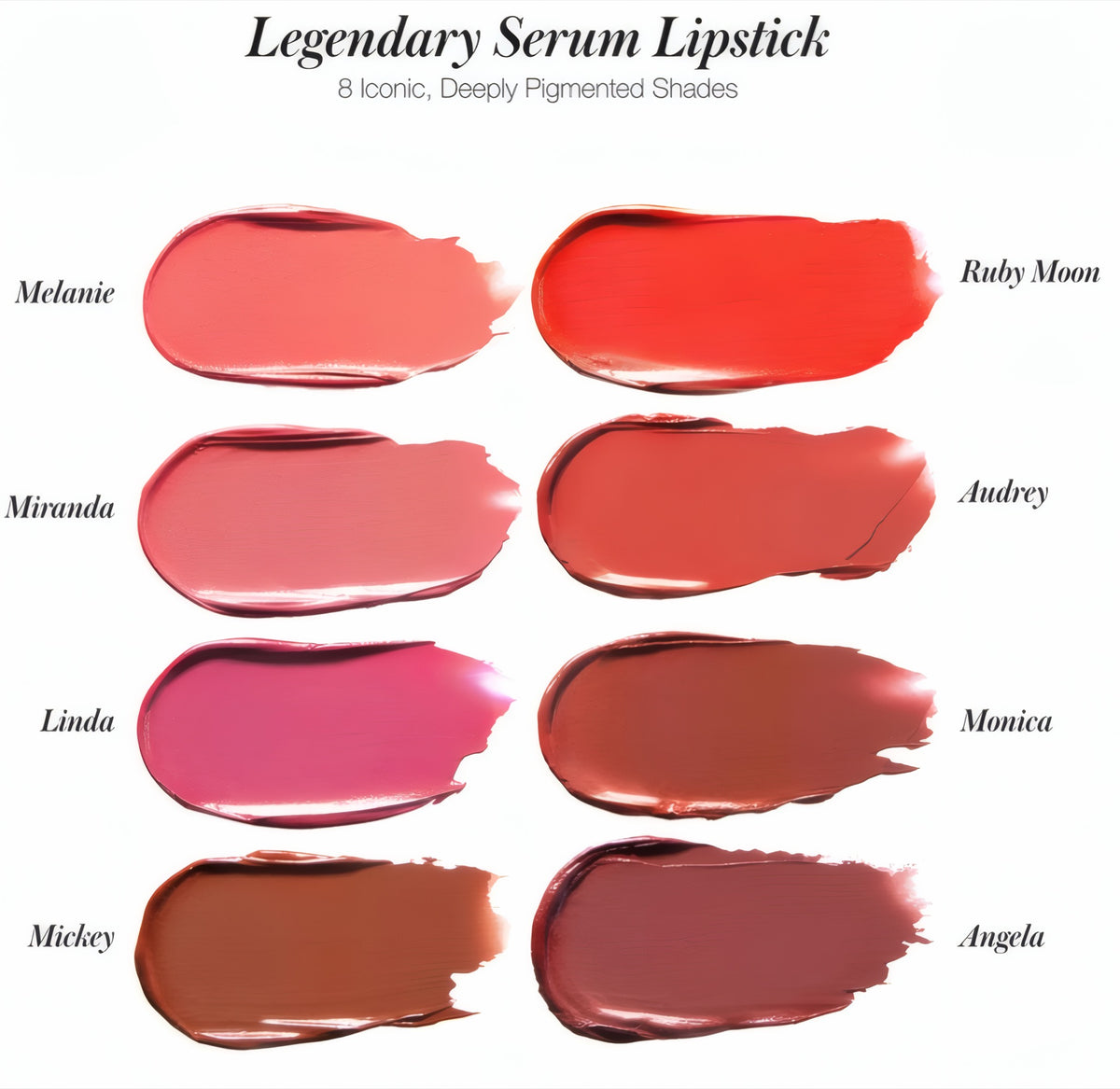 Legendary Serum Lipsticks