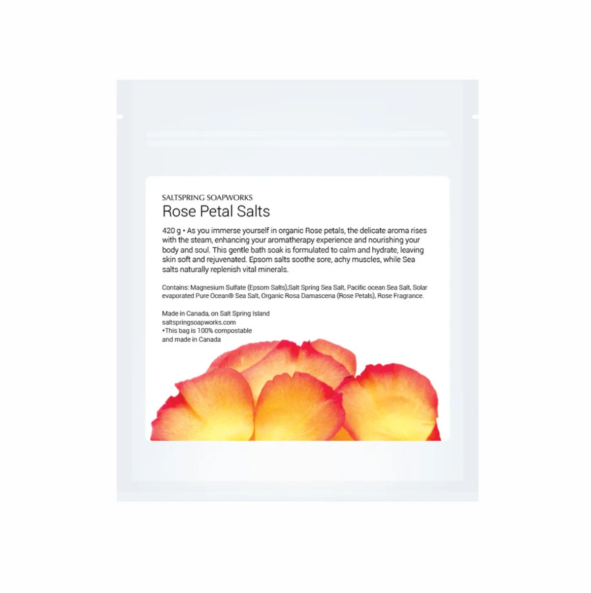 Rose Petal Bath Salts
