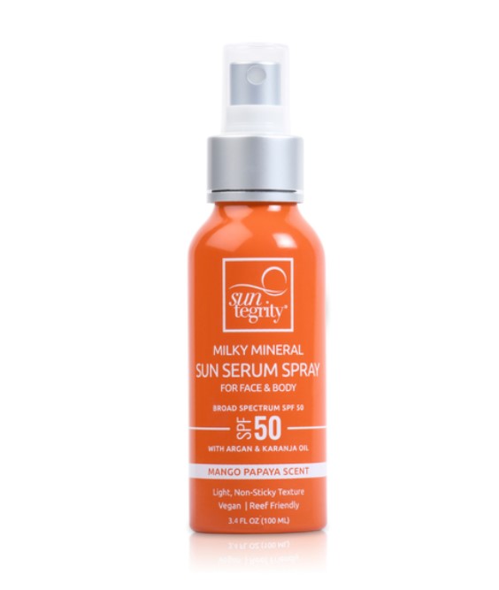Milky Mineral Sun Serum Sunscreen Spray (SPF 50)