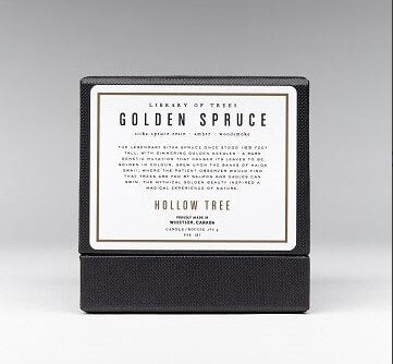 Golden Spruce Candle