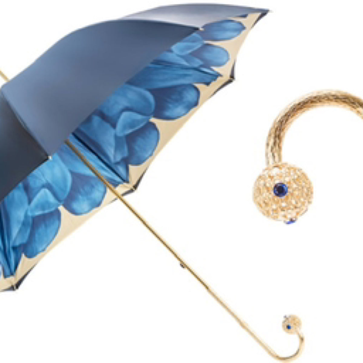 Umbrella (Blue Dahlia, Double Cloth)