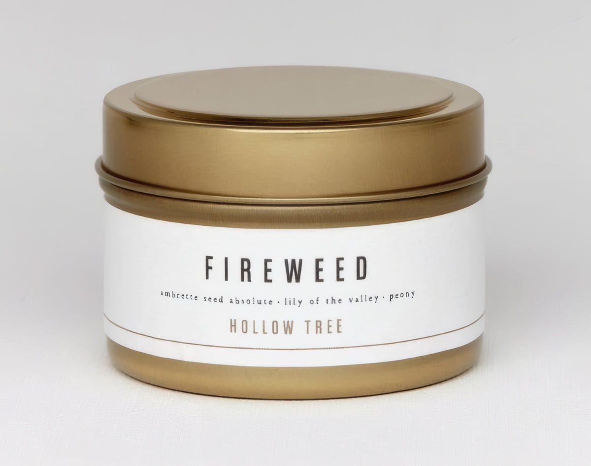 Fireweed Travel Candle