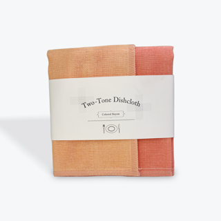 Two-Tone Kaya Dishcloth