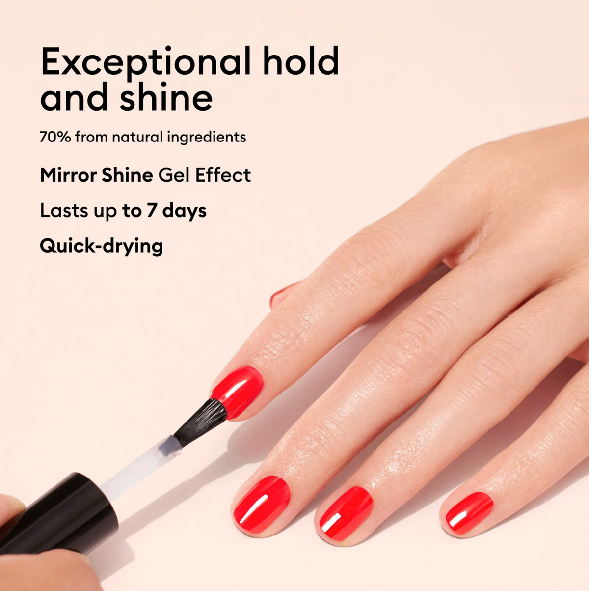 Green Nail Polish (Sunshine Top Coat)