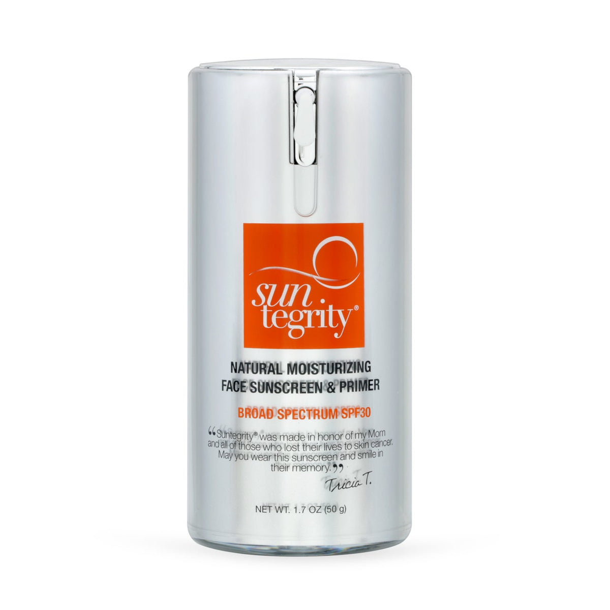 Natural Moisturizing Face & Primer Sunscreen (SPF 30)