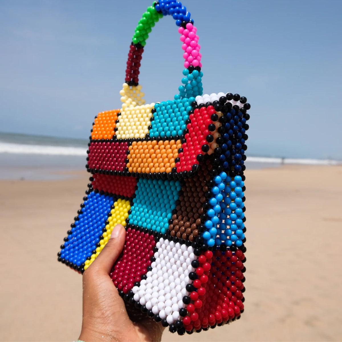 BB Beaded Bag (Collage)